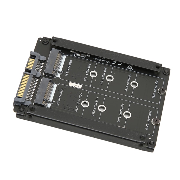 M.2 SSD til SATA Adapter 6Gbps transmission M.2 NGFF SATA 22PIN Port SATA SSD udvidelseskort til computer ENCNF2S H01