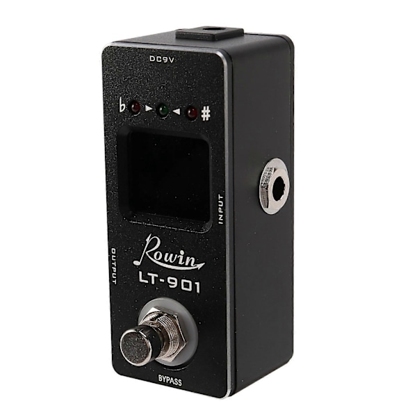 -901 Guitar Tuner Effekt Pedal Mini Kromatisk True Bypass