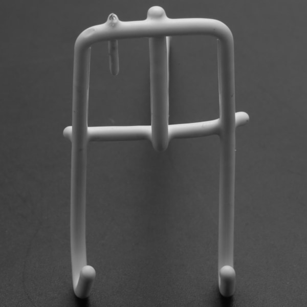 30 st 10 cm Långa Vita Metallbutiks Grid Väggfäste Display Krokar-B5