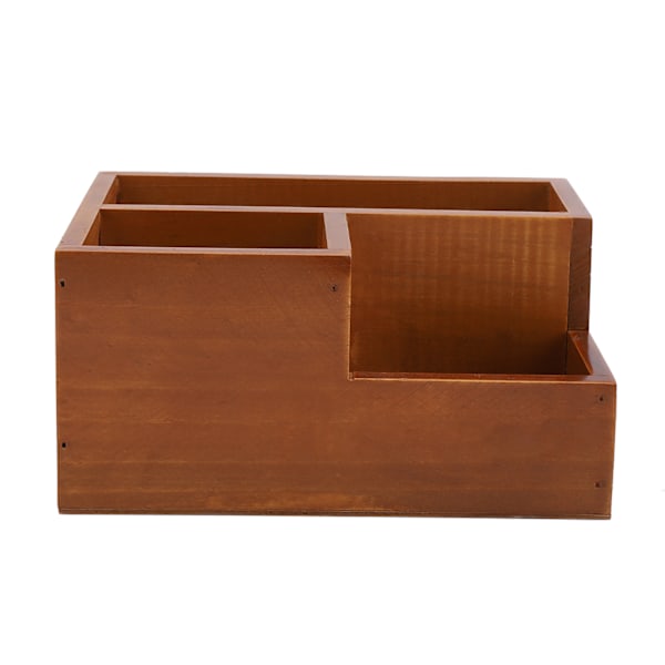 Multifunctional Wooden Succulent Storage Box Organizer for Potted Plant Makeup Study Items