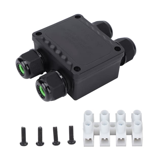 IP68 Vandtæt Samledåse 10‑14mm Professionel 4-vejs Elektrisk Samledåse til Undervands Engineering Udendørs