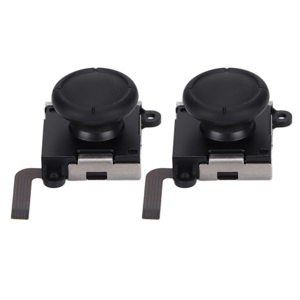 2pcs Analog Joystick 3D Replacement Sensor Thumb Rocker with Cover for Switch Lite Consoles