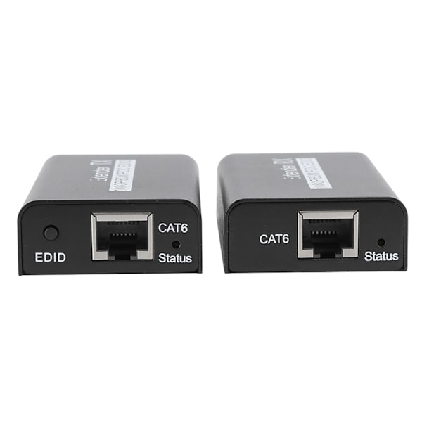 HDMI Extender 60M internet-sender til POC-kabelstrøm EDID-indlæringsfunktion 100‑240VUK