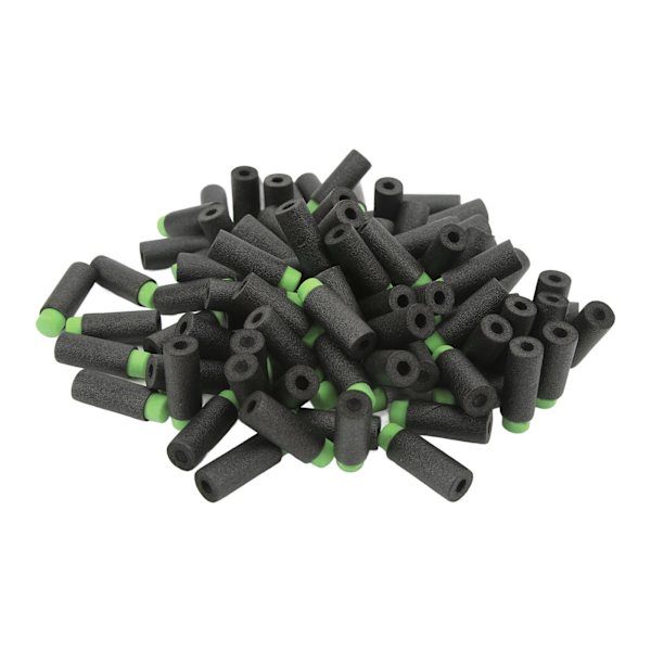 100 stk EVA skyteball Kort myk skyteballspill Leker for barn Barn Gutter Jenter