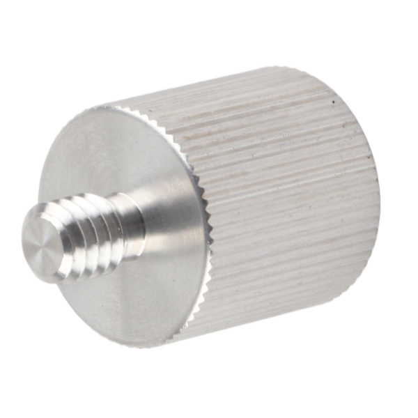 1st Laser Leveler Stativ Adapter Konverteringskontakt 5/8in till 1/4in Bracket Tillbehör-silver