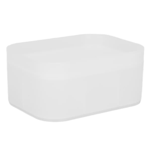 Desktop Kosmetisk Opbevaringsboks Husholdnings Skønhedssalon Make Up Desktop Organizer Box Lille Hvid 6 Gitre