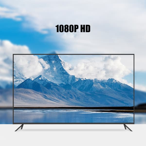 VGA til High Definition Multimedia Interface-omformer lydadapter med lydkabel for PC bærbar PC