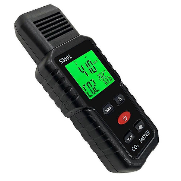 3 i 1 CO2 Måler Luftkvalitetsmonitor Håndholdt 5000Ppm CO2 Monitor Måling Kuldioxid / De