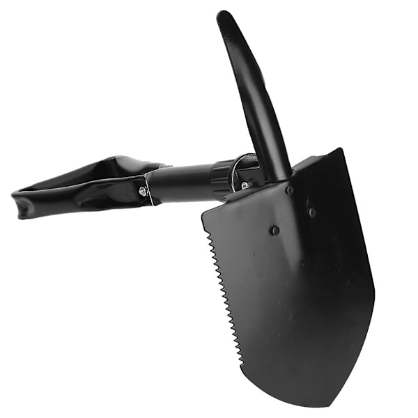 Bærbar sammenklappelig skovl MultiPurpose sammenklappelig spade Entrenching Tool Stor til camping Fritid Klatring Weekend Farm