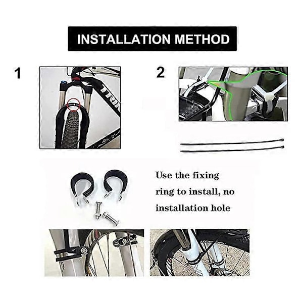 Cykel Front Bagagebærer, Bagage Touring Bærer 15KG Taskeholder