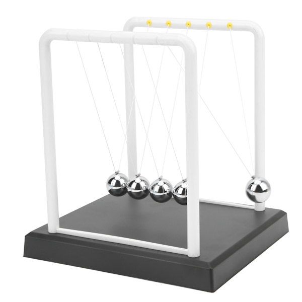 Newtons Cradle - Vakker og stilig vitenskapelig fysikkfunksjoner evig bevegelse skrivebordsleke for dekorasjon