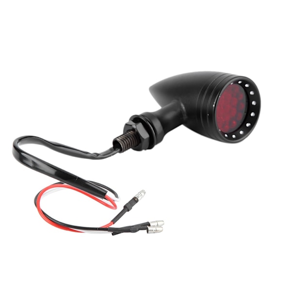2 stk. Motorcykel Modificeret Retro Blinklys LED Lys Indikator Advarselslampe Universal