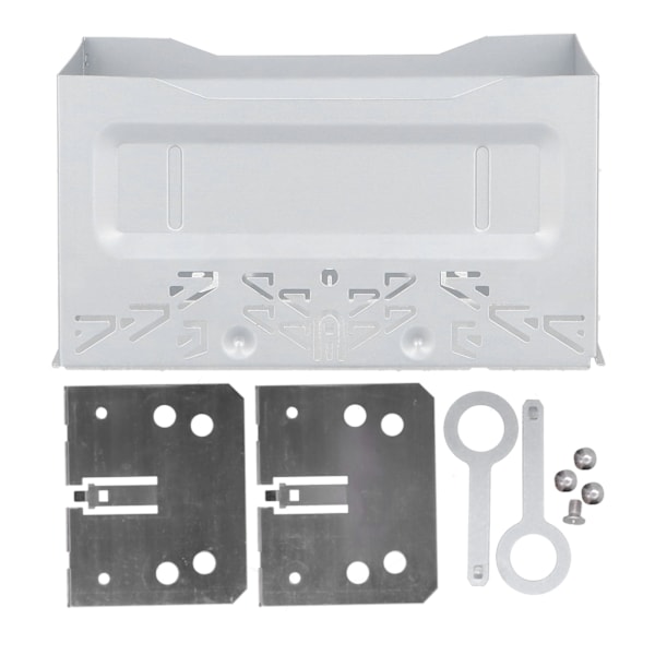 2 Din Universal Radio Ramme Aluminiumlegering Stereo Audio Installationsfascia Passer til B5/MK3/MK4