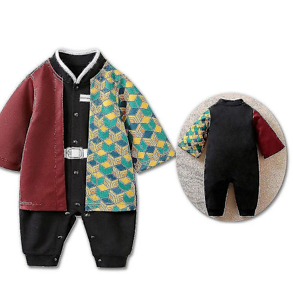 Anime Baby Rompers - Söt Cosplay-dräkt för nyfödda, pojkar och flickor Storlek 73 6*9 månader ED80D6