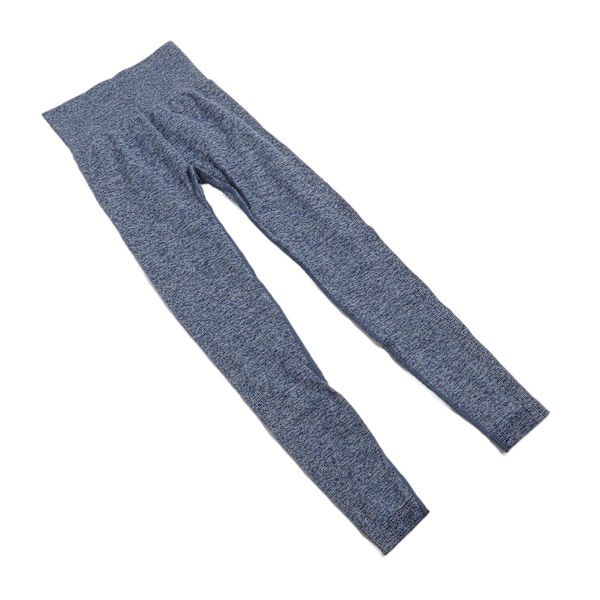 Butt Lifting Yoga Bukser Hurtigtørrende Komfortable Nylon Strækbare Leggings til Fitness Løb Træning Jewel Blue L