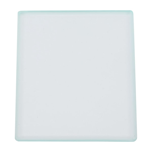 Håndværksværktøj til læder - poleringsmaskine af hærdet glas (130 x 100 x 8 mm)