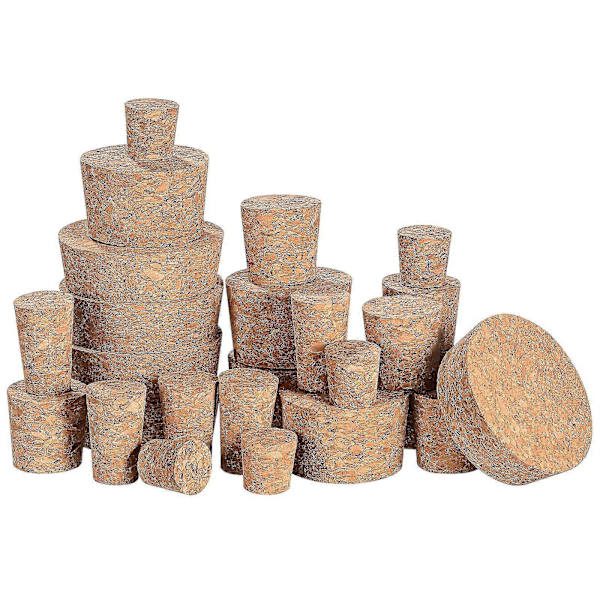 Bulk Glas Krukker Korkpropper Flasker Korkpropper Kork Flaske Prop Zekai