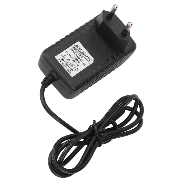 9V1A DC Adapter Lader 50‑60HZ kompatibel strømforsyning for neglepolerer EU-plugg 100‑240V