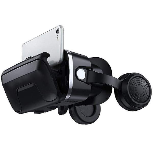 VR-headset - 3D-glasögon för TV, filmer och videospel - Kompatibel med iOS, Android - Stödjer skärmar på 4,7-6,53 tum