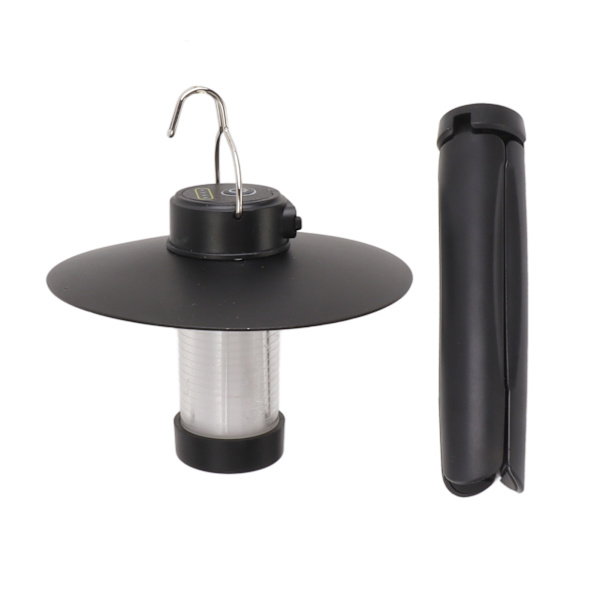LED Camping Lys USB Lading Magnetisk Sug Telys Utendørs Henge Nødlampe med Stativ