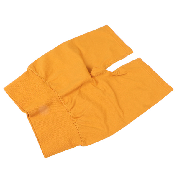 Kvinde Butt Lifting Yoga Shorts Mavekontrol Slim Fit Høj Talje Hurtigtørrende Åndbar Træningsshorts Orange L