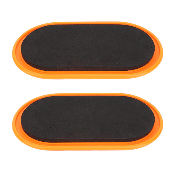 2st Ovala Yoga-skjutskivor Sport Fitness Skivträning Slider Träning Träning Slide Mat Utrustning