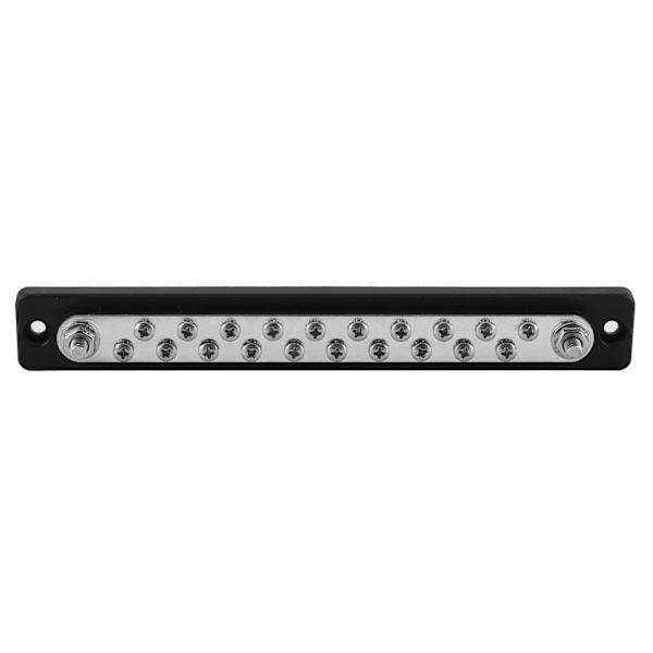 Busbar-tavle med dobbelte rækker, 20 positioner, 2 studs terminalblok 150A til lastbiler, autocampere og køretøjer