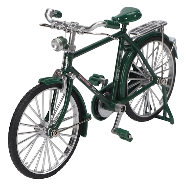 Vintage Bike Model High Simulation Pyörivä pyörä Hienot yksityiskohdat Minipyörämalli pöydän kirjahyllyn koristeluun