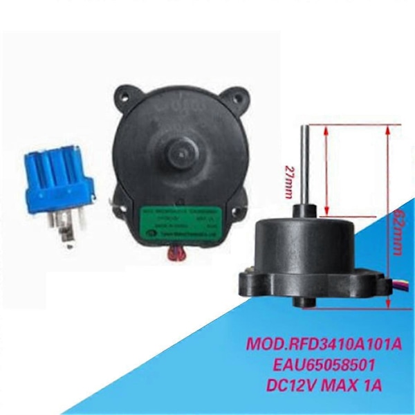 EAU65058501 Pakastimen osat LG-jääkaapille DC-jäähdytyspuhaltimen moottori kuten kuvassa