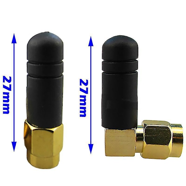 2 STK 3DBi 2.4Ghz WIFI Antenne SMA Han Router Bluetooth Antenner Trådløst Modul 2.4G Antenne Ekstern Antenne-B3