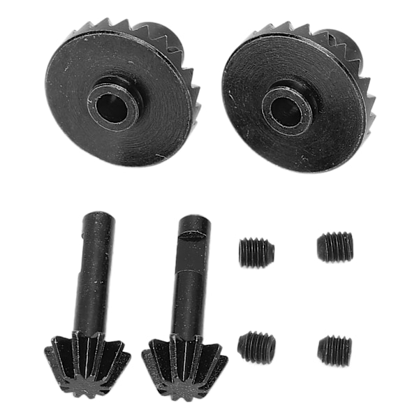 1/16 RC modell Bull Gear rustfritt fjernkontroll lastebil Gear for RC modell militær lastebil svart