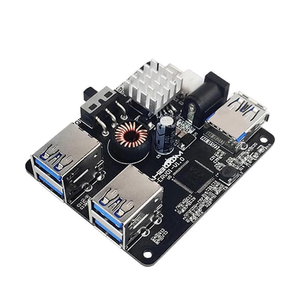 Usb3.0 Hub Udvidelseskort Dockingstation 4-port Usb Splitter Til Ros Robotbil