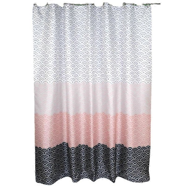 Wifi Blomstertype fortykkende vandtæt polyester stof bruseforhæng 180*180cm