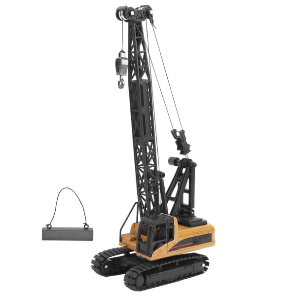 1:50 Engineering Crane Model Alloy Engineering Vehicle Static Model Toy for Children Kids