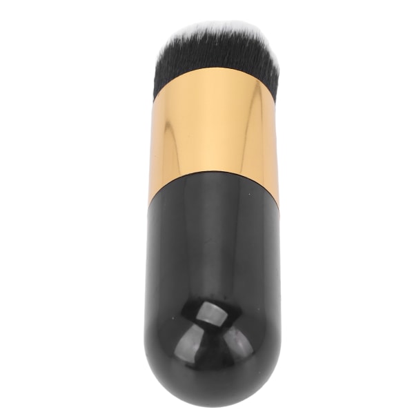 Foundation Makeup Brush Profesjonell kosmetisk flytende blanding Blush flytende pulverbørste for daglig sminke Svart gull