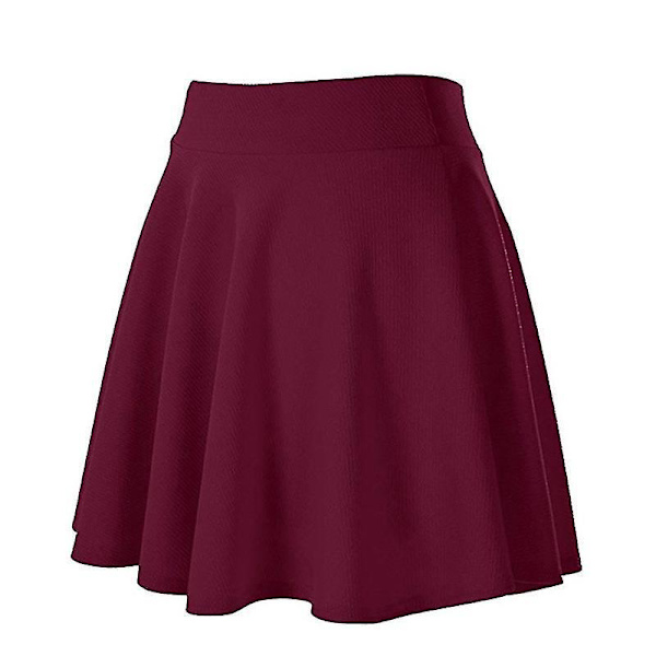 Flared Mini Skirt - Allsidig og elastisk, perfekt for sommerens daglige antrekk S Blå