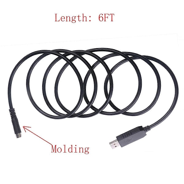 PL2303GT USB 8 Din Kontakt Adapter RS232 Konverter Programmeringskabel
