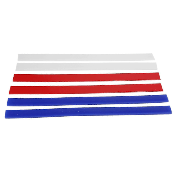 Silikone Måle Dej Tykkelses Strips 38cm, Kagerulle Afstandsstykker Kompatible med Bagning, Pizza, 3 Størrelser