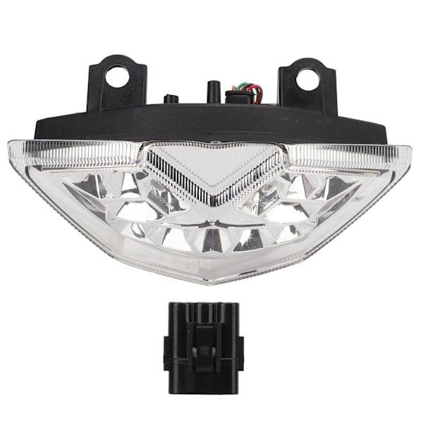 Motorcykel LED-bakljus IP67 Vattentät Hög ljusstyrka Blinkersersättning för Z1000 2010‑2013Transparent