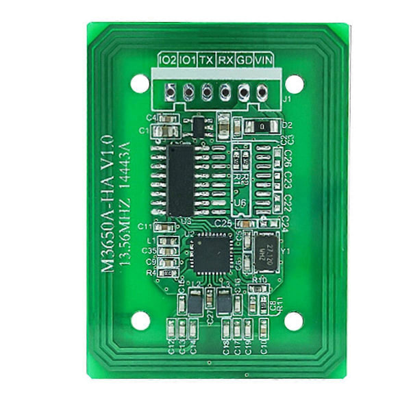 UART TTL 3.3-5V RFID Taggläsare F08 S50 S70 Kortläsarmodul Grön18