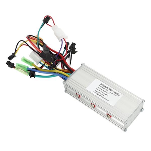 Motor Brushless Controller Kit Elektrisk Cykel Brushless Controller Kit Med Panel 36V 48V 500W