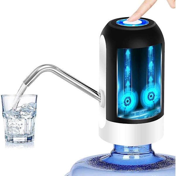 Bärbar Elektrisk Vattenbehållare - USB-Laddning, Automatisk Vattenpump, 5 Gallons Vattenflaska Växlare