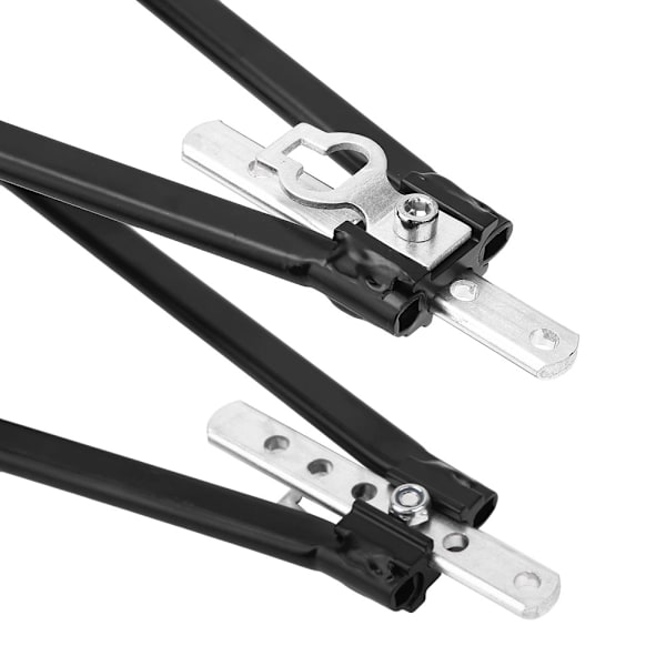 Justerbar cykelholder i aluminiumslegering bagtil til skive V-bremsemontering