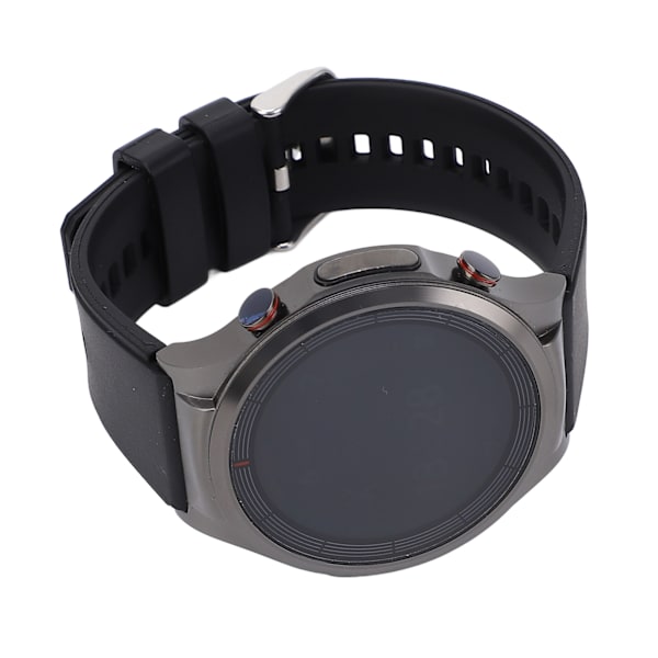 Blodsukkermålerur 1,32 tommer IP67 230mah Professionel sportstilstand Ikke-invasiv blodsukkermåling Smartwatch Grå