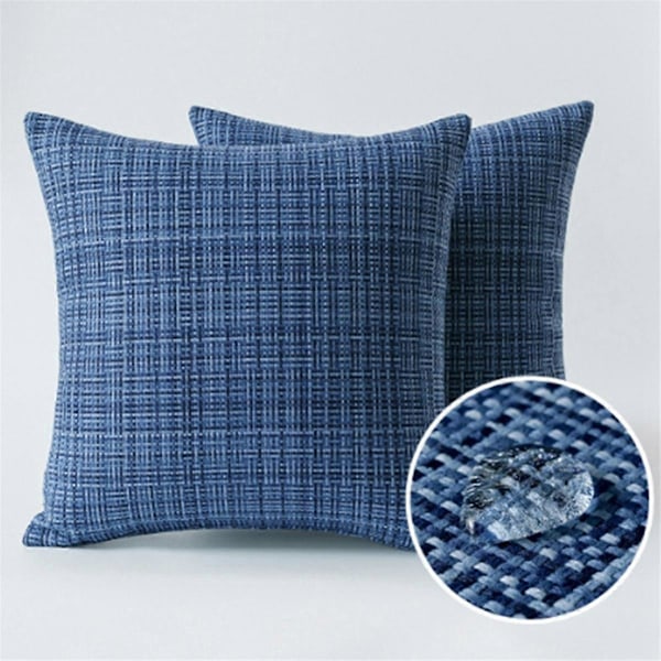 2-pack 18x18 Utomhus Vattentäta Prydnadskuddfodral
