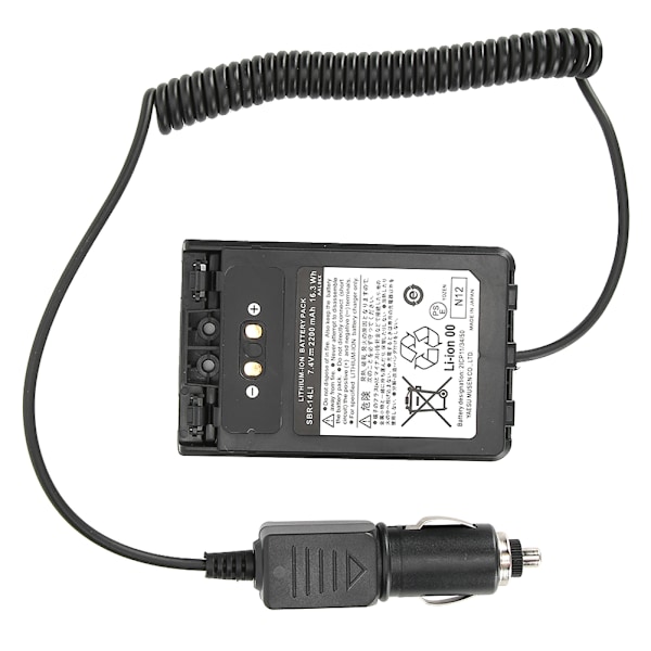 SBR14LI Bilbatteri Eliminator Radio Walkie-Talkie Batteri Eliminator Eliminering