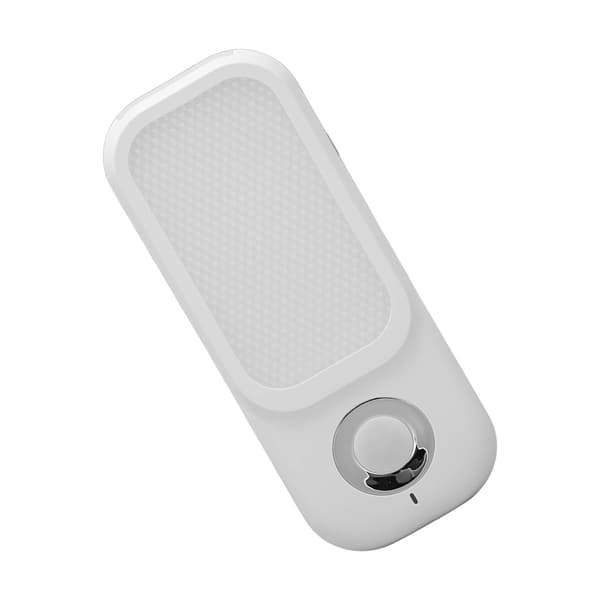 Sensor Vägglampa USB-laddning Trådlös 3 Ljusfärger Silver LED Sensor Nattlampa för Sovrum