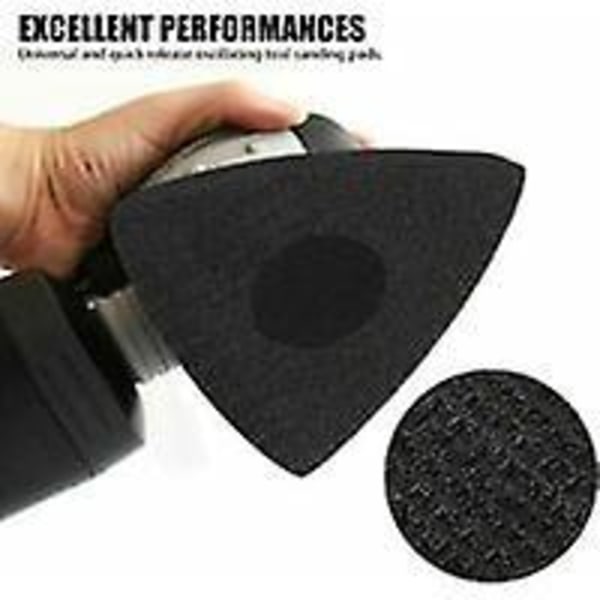 Universal 80mm slipeplate for Delta slipemaskin - 4-pakning