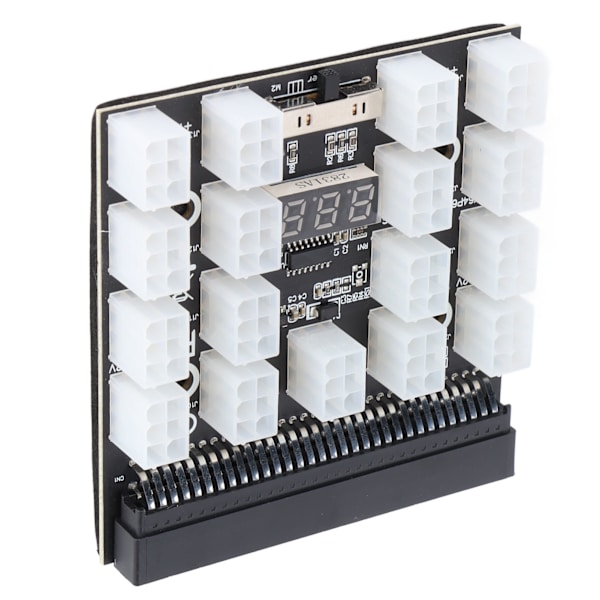Serverströmkort 12V MOS LED-display Stabil Säker Strömförsörjningskortadapter för serverström
