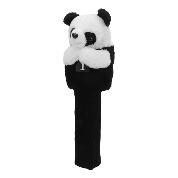 Golfklubbskydd Cover Golfputter Headcover Mjukt skyddsöverdrag med pandaform för golfbanan heminredning
